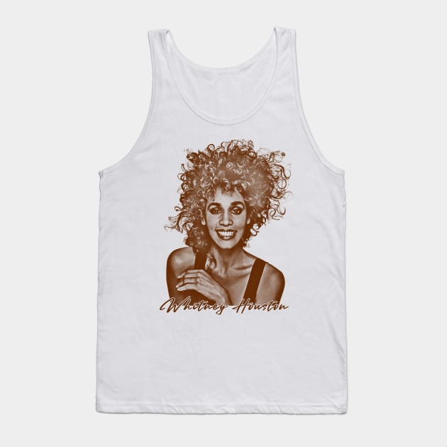 Whitney Houston Tank Top by NMAX HERU